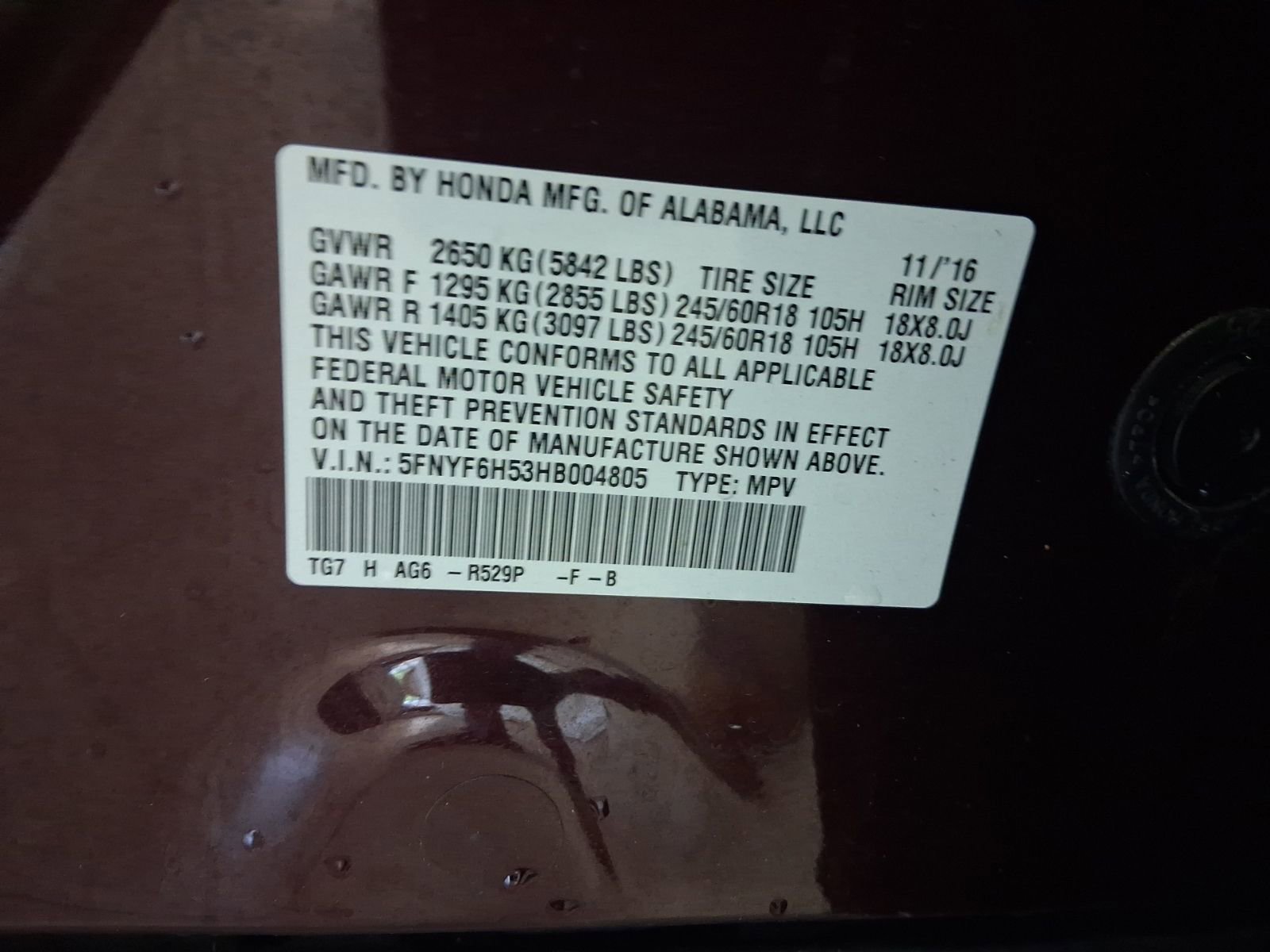 Used 2017 Honda Pilot EX-L image 26