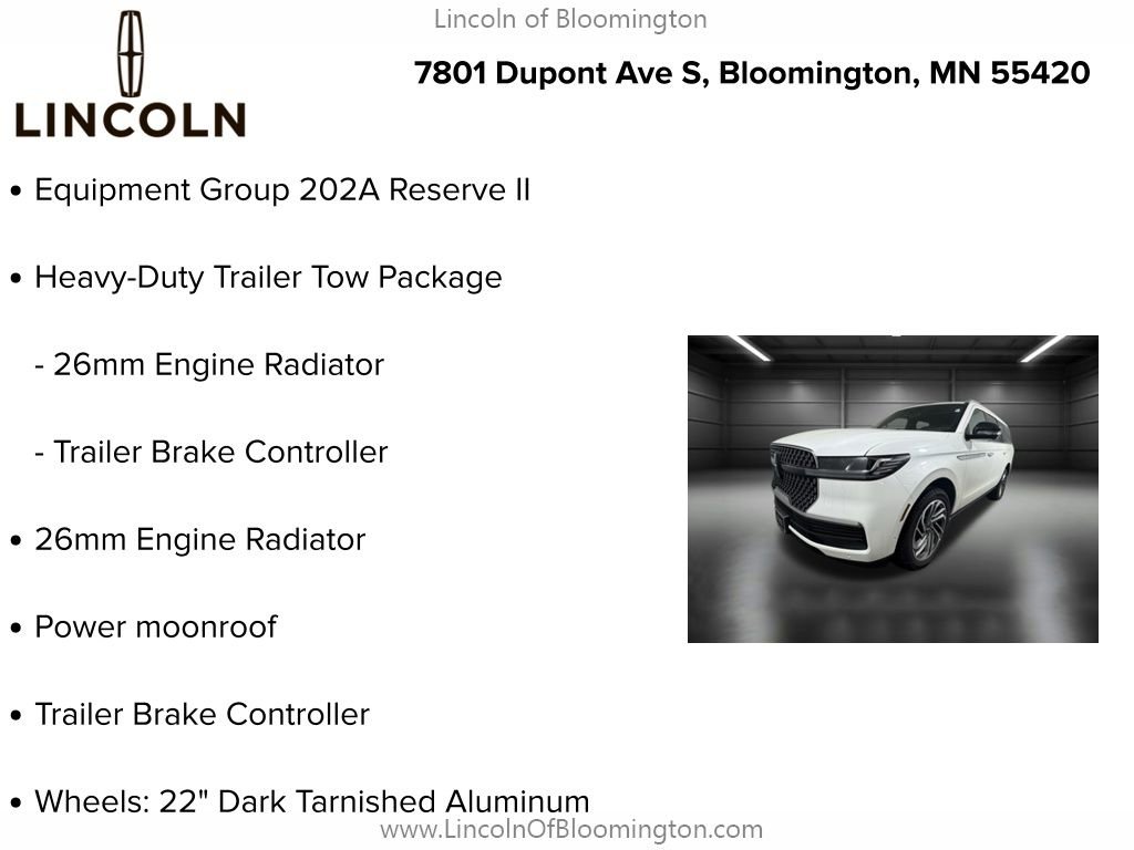 New 2025 Lincoln Navigator L Reserve image 4