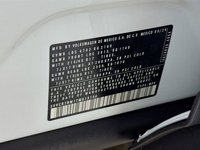 New 2026 Volkswagen Tiguan S image 20