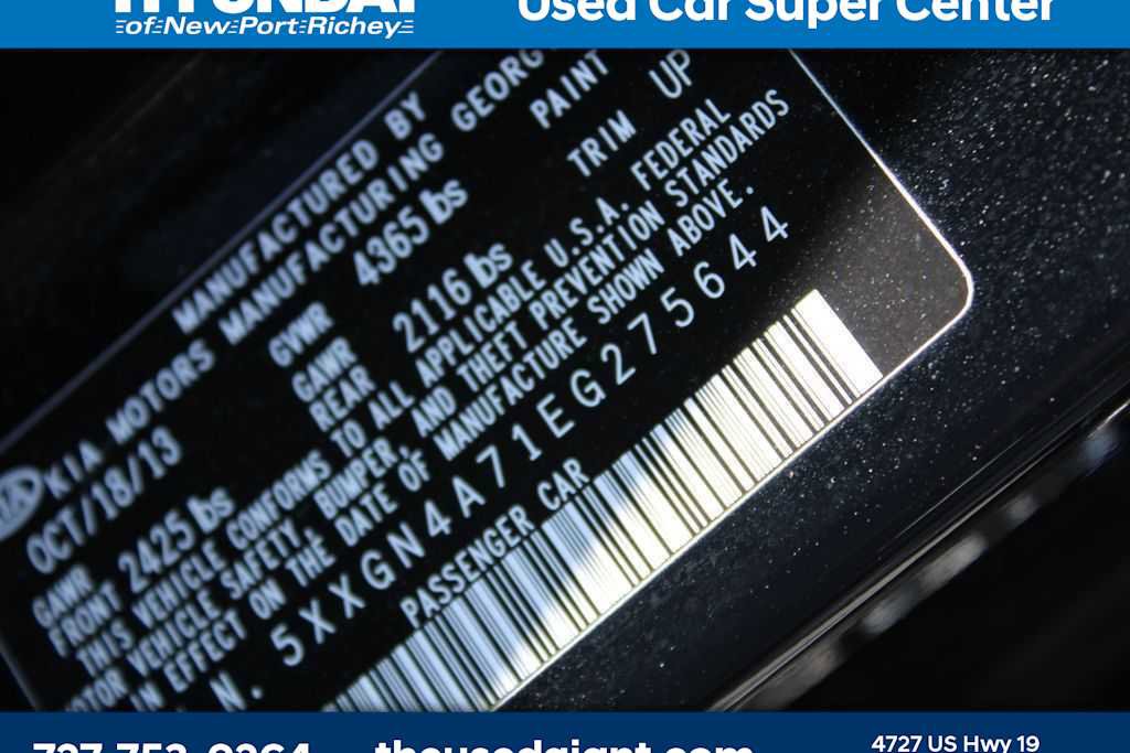 Used 2014 Kia Optima EX w/ EX Premium Package FWD image 14