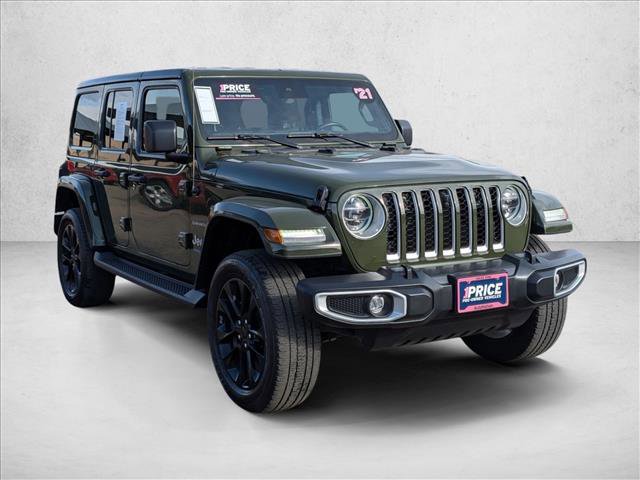 Used 2021 Jeep Wrangler Unlimited Sahara w/ Cold Weather Group image 3