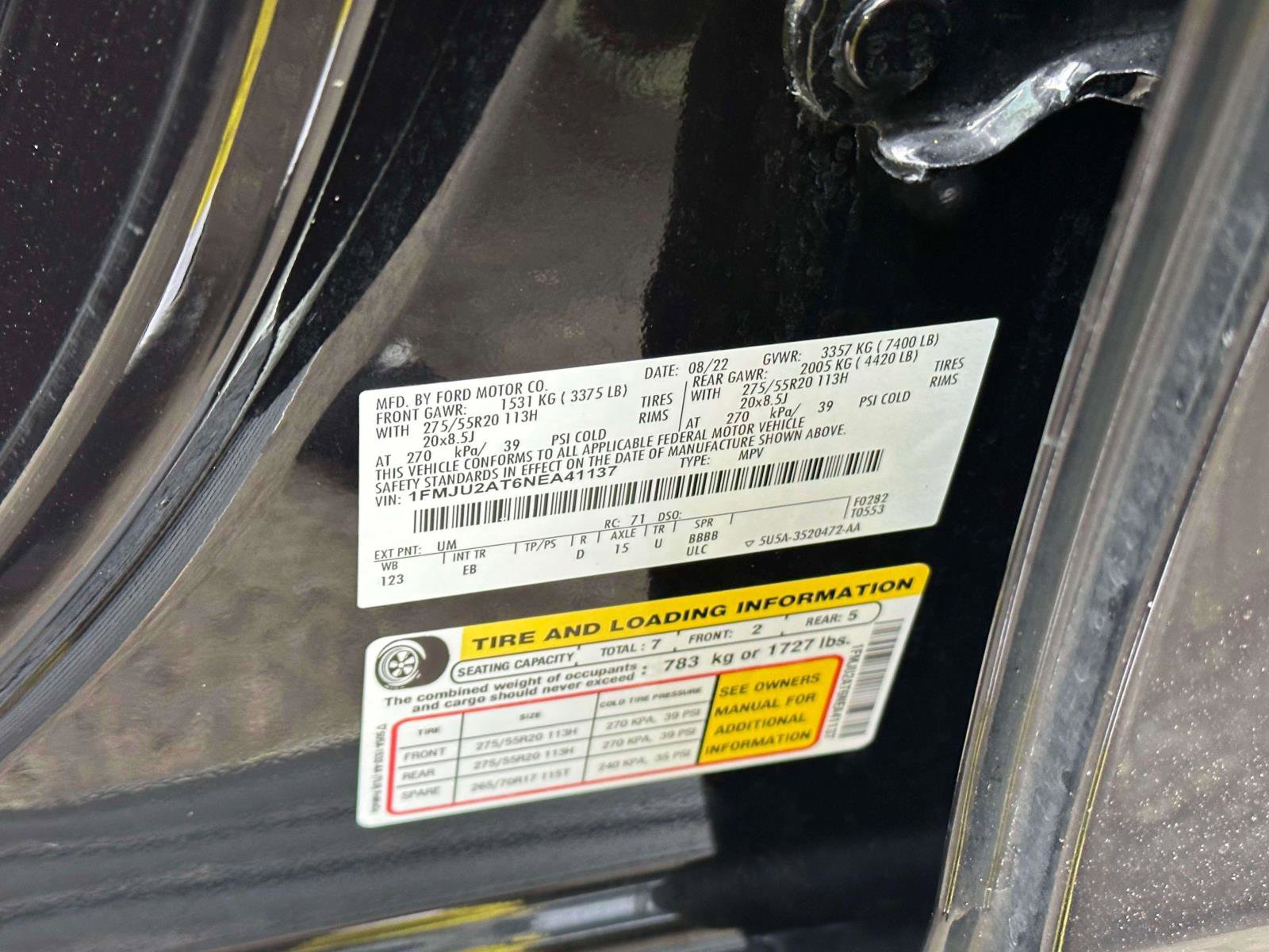 Used 2022 Ford Expedition Limited image 17