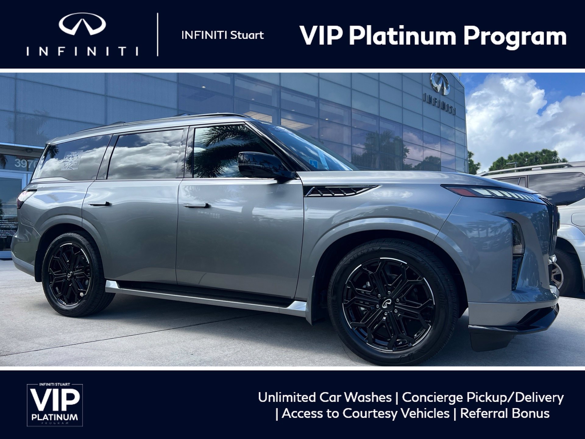 Certified 2026 INFINITI QX80 4WD w/ Sport Exterior Package 360° Tour