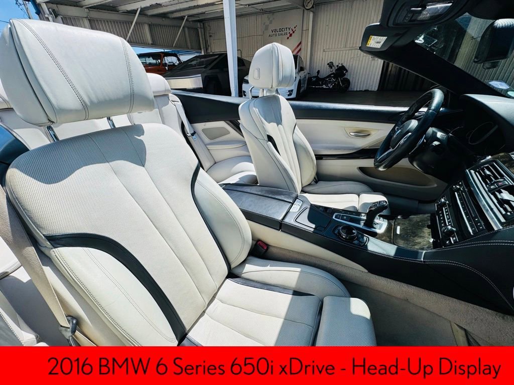 Used 2016 BMW 650i xDrive Convertible AWD/4WD image 10