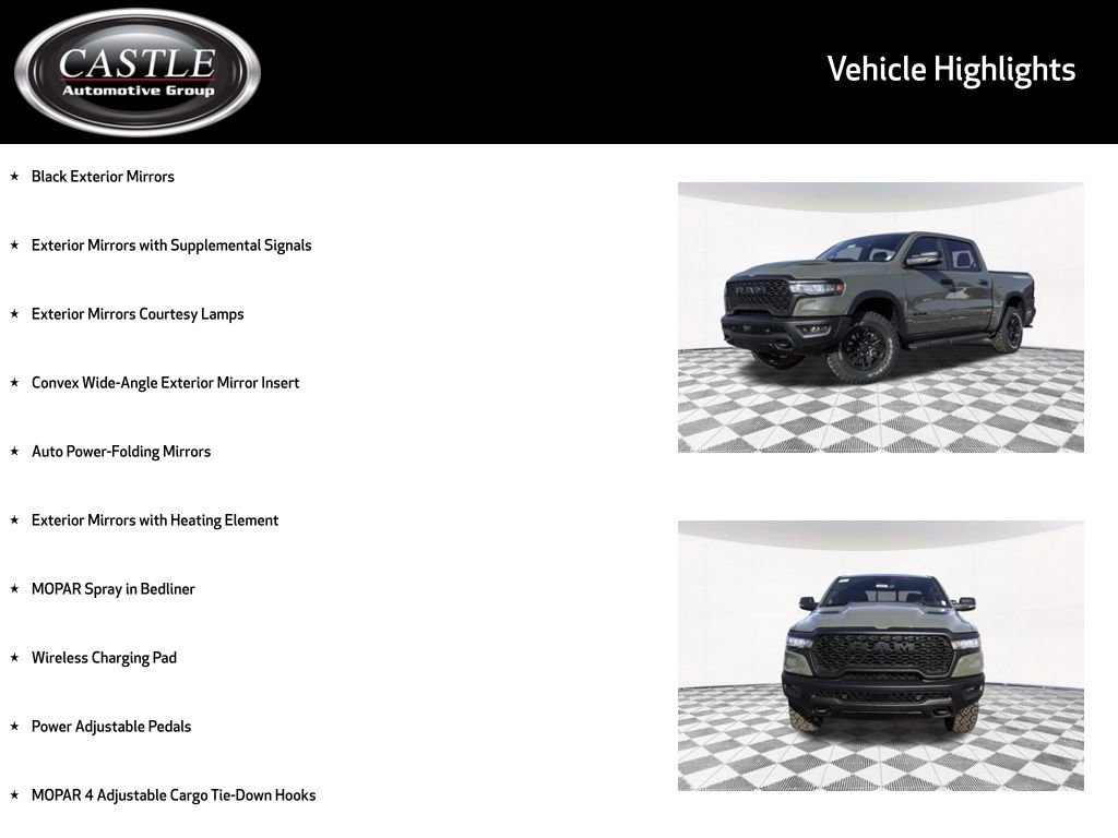 New 2026 RAM 1500 Rebel w/ Bed Utility Group AWD/4WD image 6