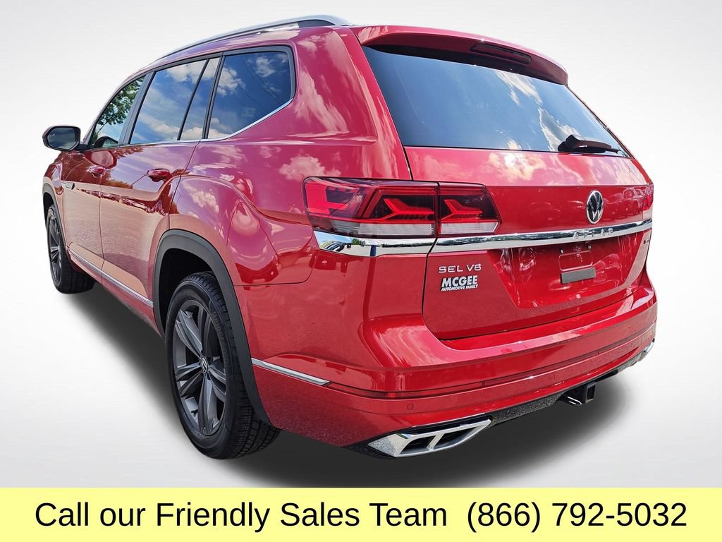 Used 2022 Volkswagen Atlas SEL R-Line AWD/4WD image 3