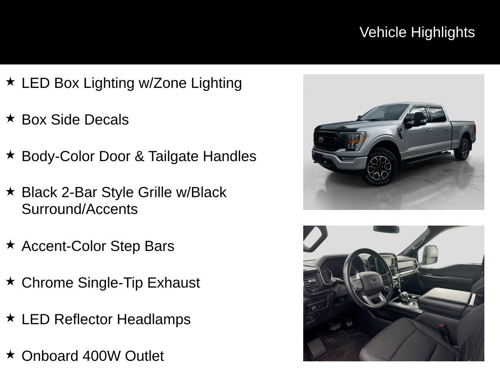 Certified 2021 Ford F150 XLT w/ Equipment Group 302A High image 31