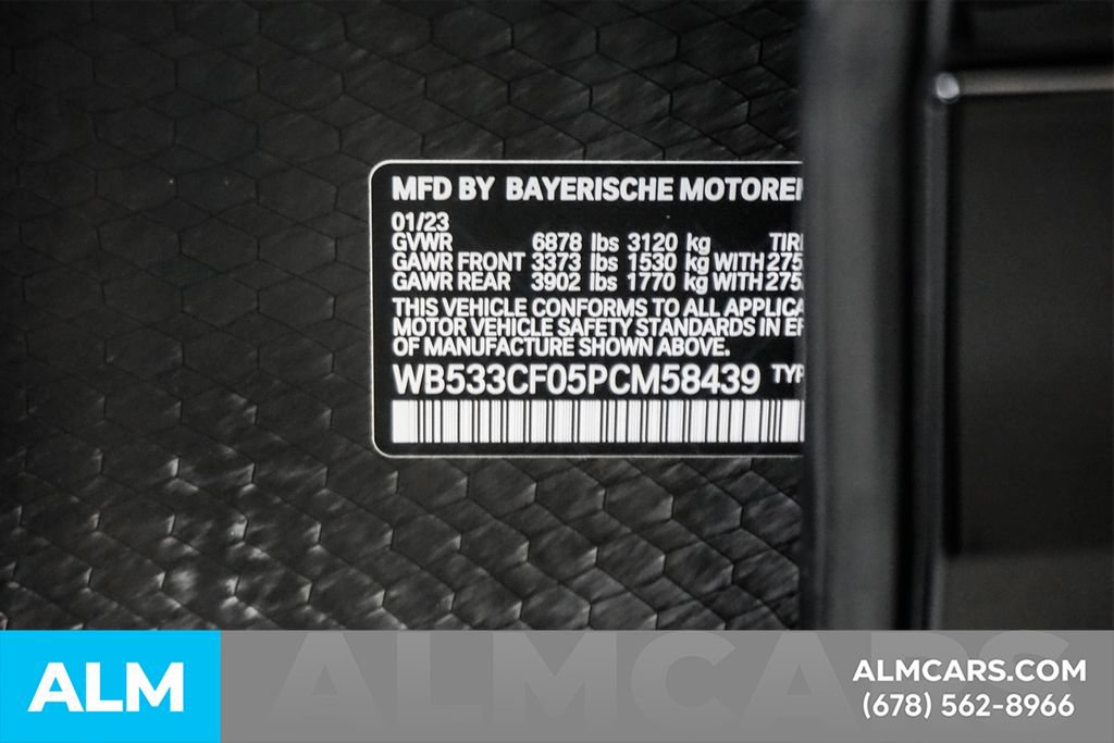 Used 2023 BMW iX M60 w/ Executive Package AWD/4WD image 59