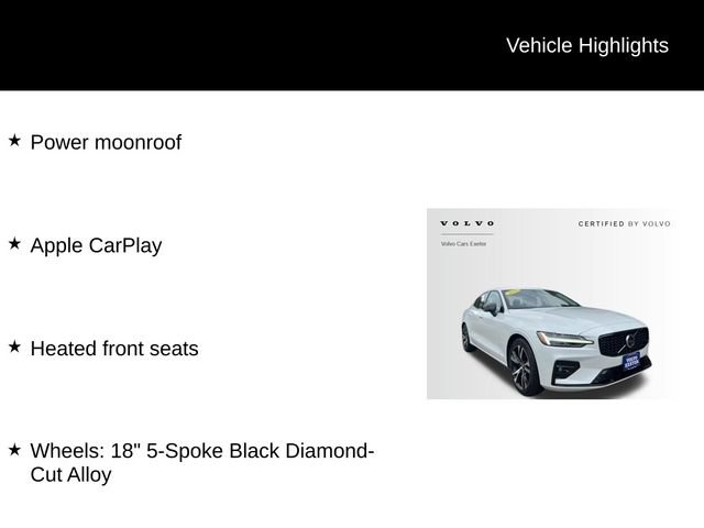 Certified 2025 Volvo S60 B5 Plus image 5