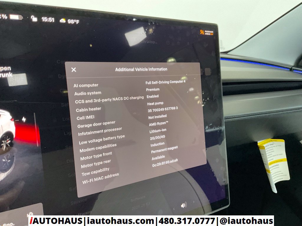 Used 2026 Tesla Model Y Performance AWD/4WD image 38