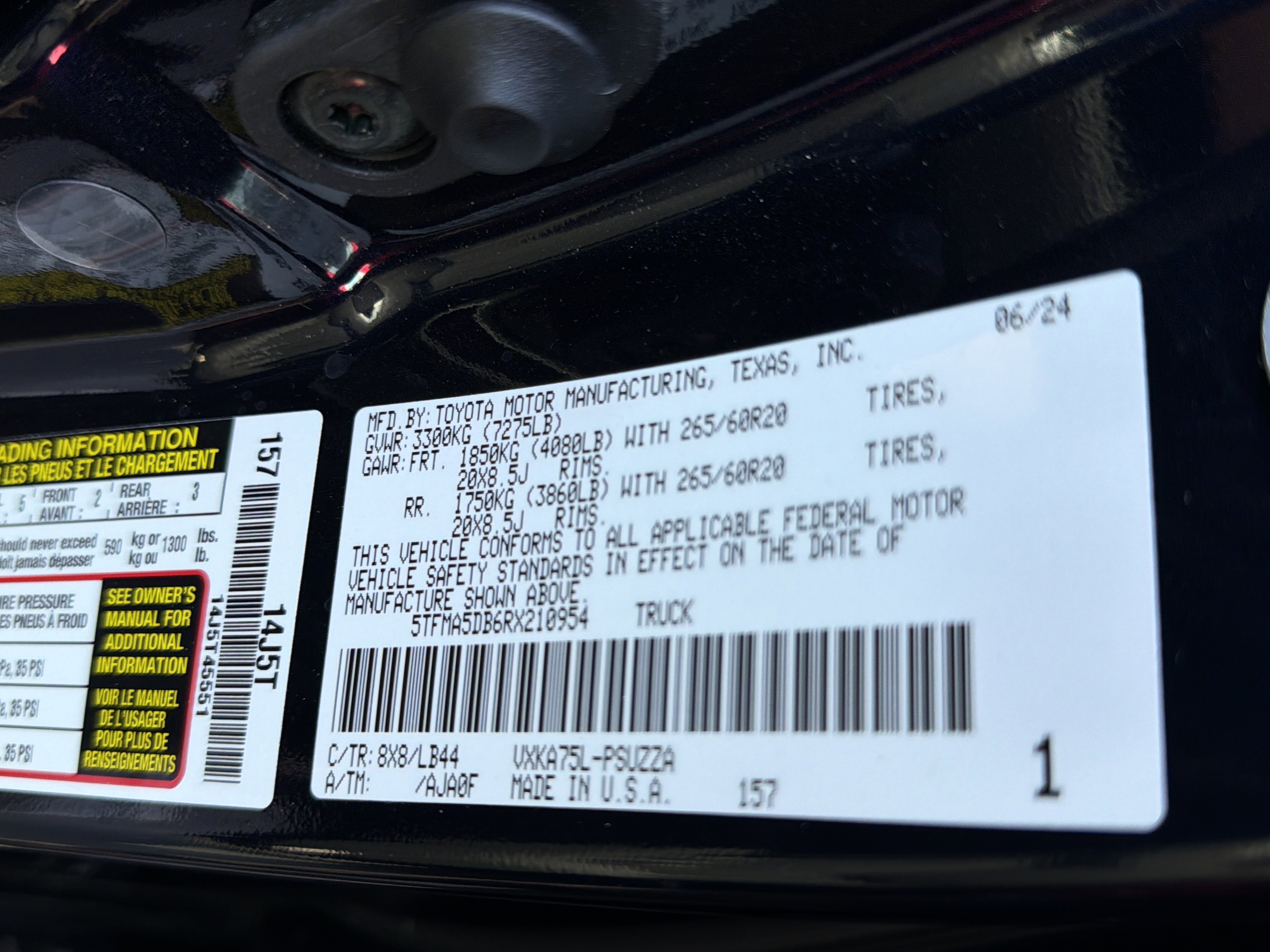 Used 2024 Toyota Tundra 1794 Edition w/ TRD Off-Road Package image 27