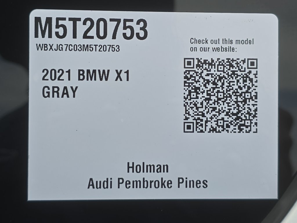 Used 2021 BMW X1 sDrive28i FWD image 25