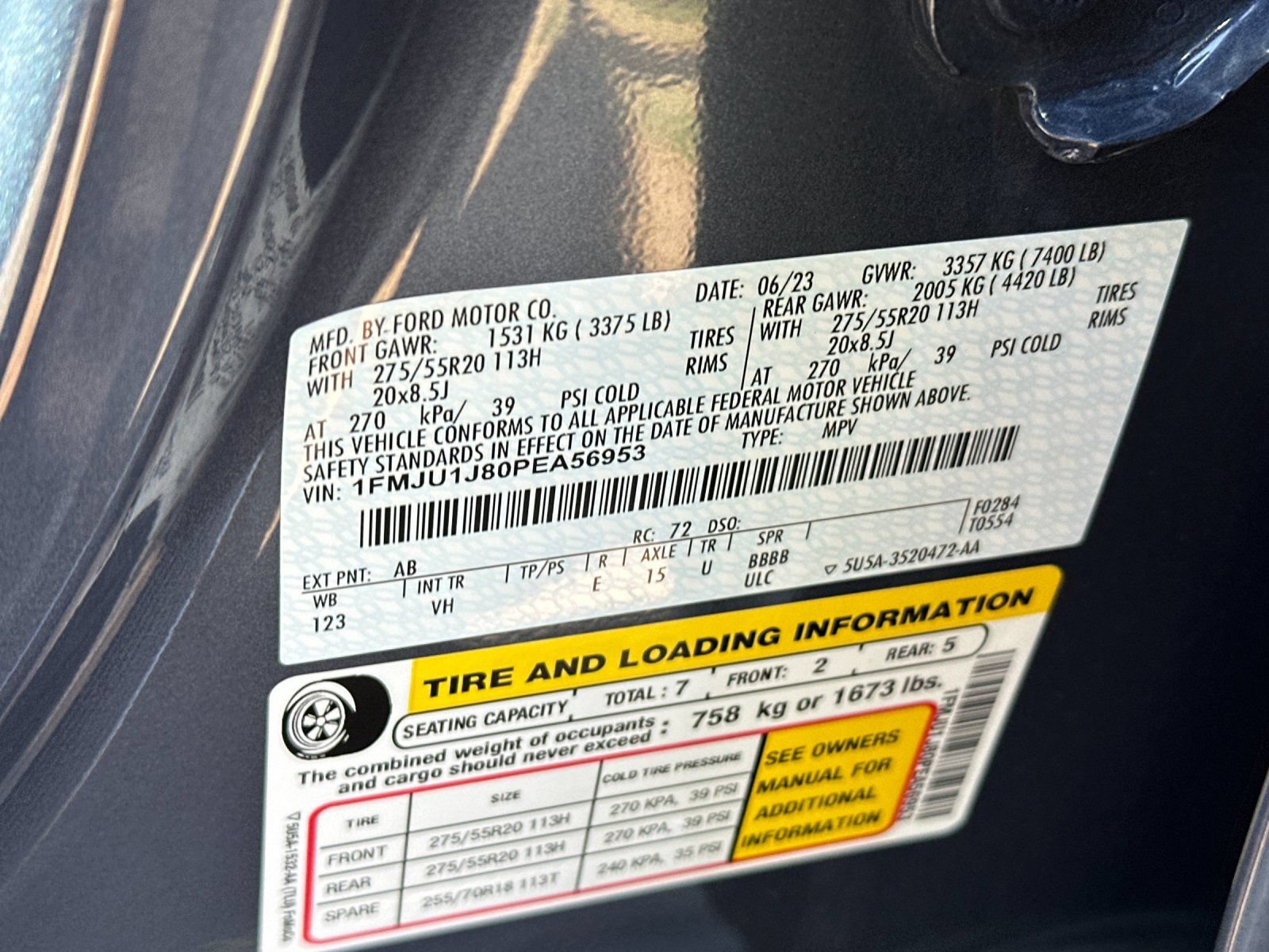 Used 2023 Ford Expedition XLT AWD/4WD image 29
