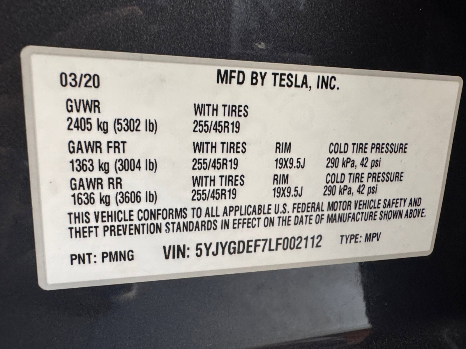 Used 2020 Tesla Model Y Performance image 25