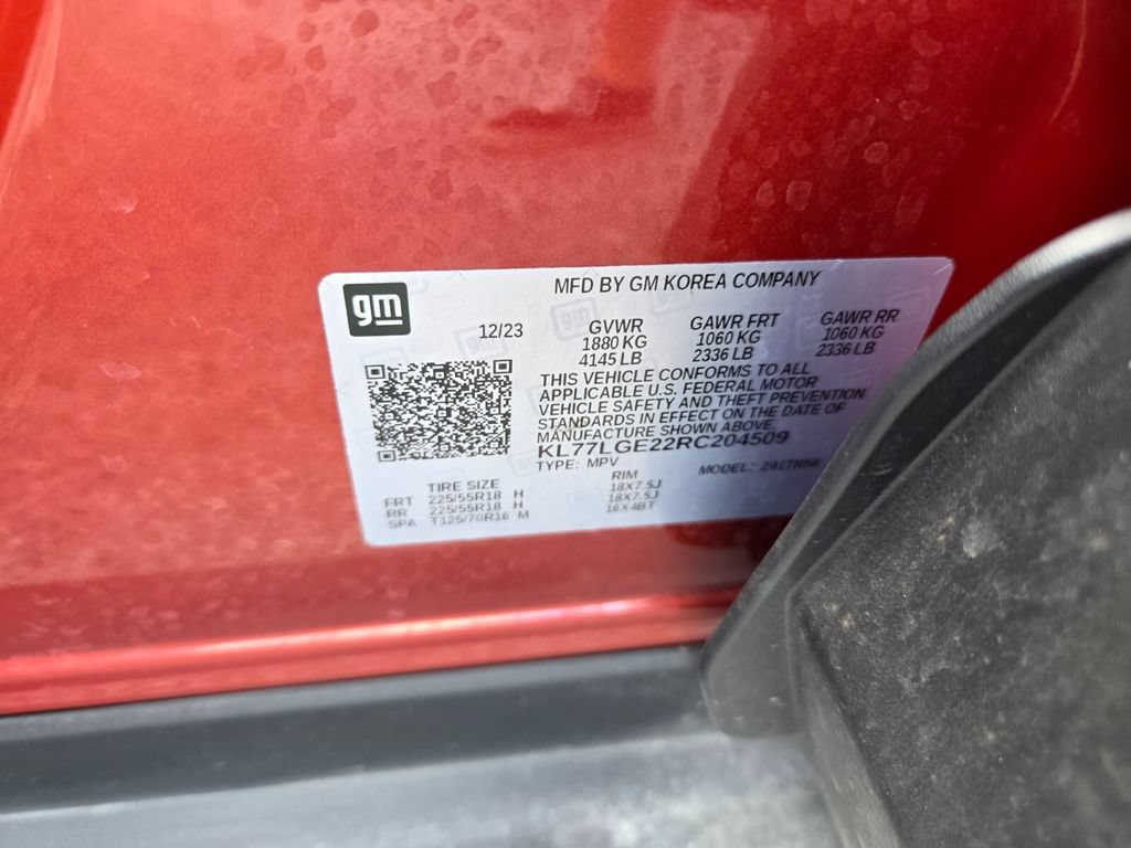 Used 2024 Chevrolet Trax RS FWD image 20