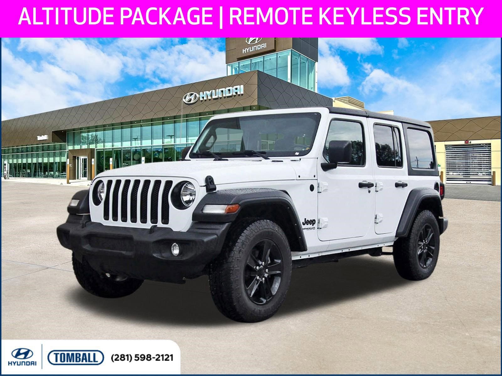 Used 2022 Jeep Wrangler Unlimited Sport AWD/4WD image 1