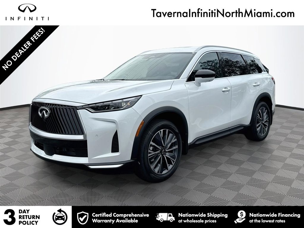 New 2027 INFINITI QX60 Luxe w/ Cargo Package