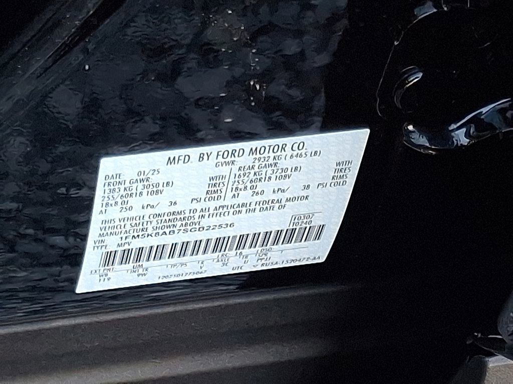 New 2025 Ford Explorer 4WD Police Interceptor image 16