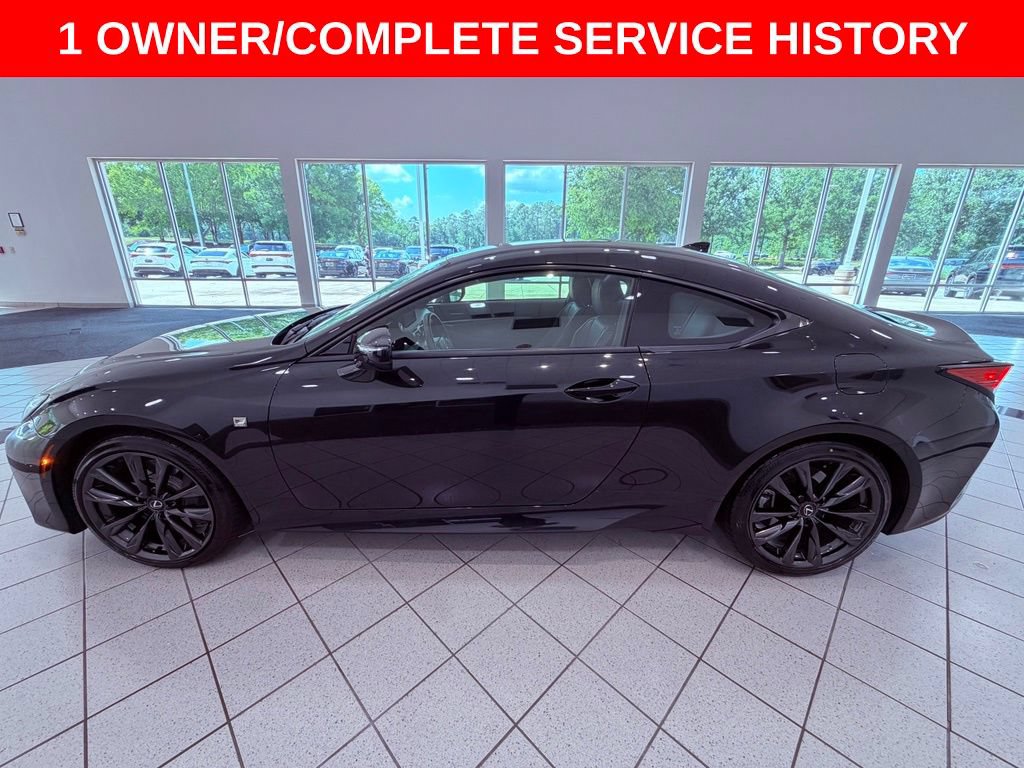 Certified 2025 Lexus RC 350 F Sport w/ Navigation Package RWD image 4