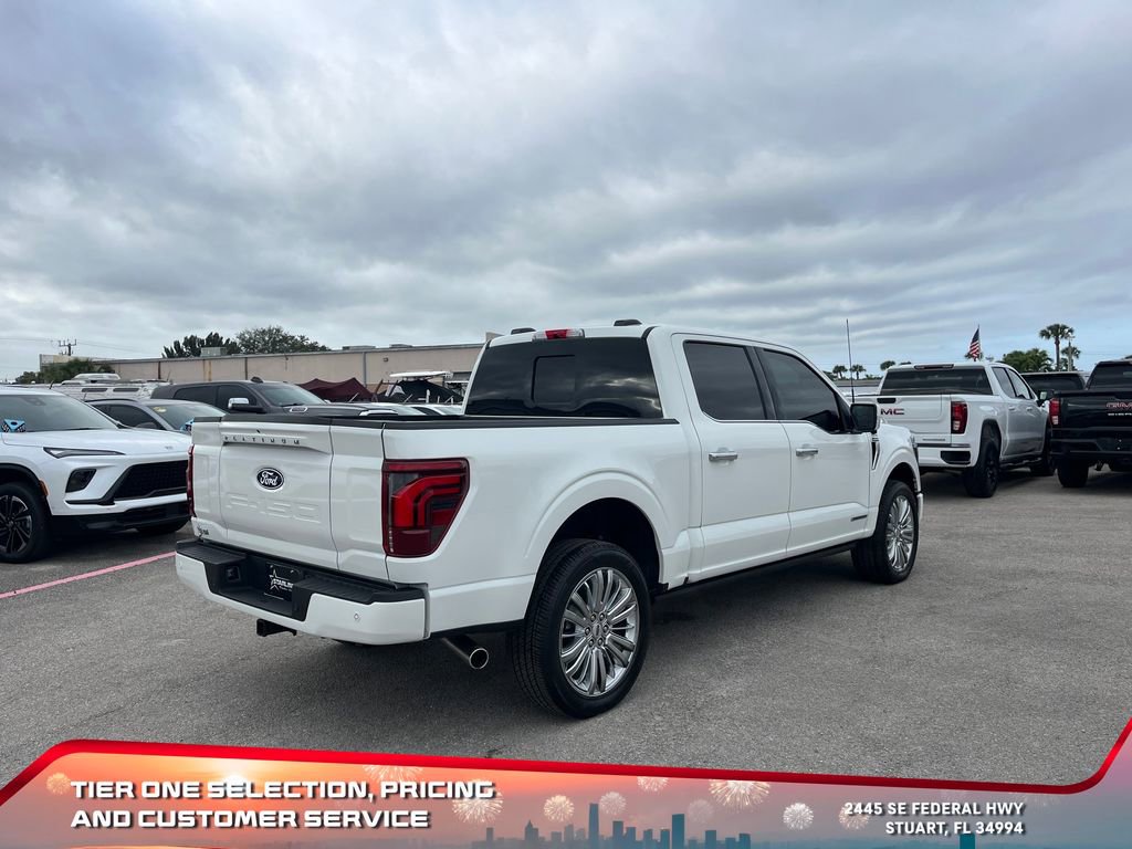 Used 2025 Ford F150 Platinum w/ Equipment Group 703A Plus image 7