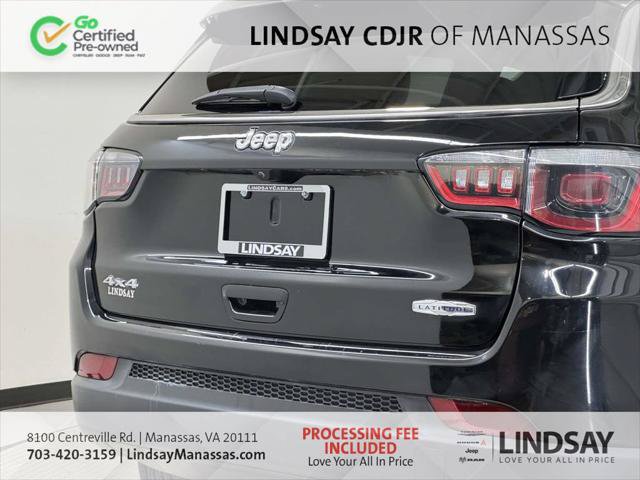 Certified 2020 Jeep Compass Latitude AWD/4WD image 10