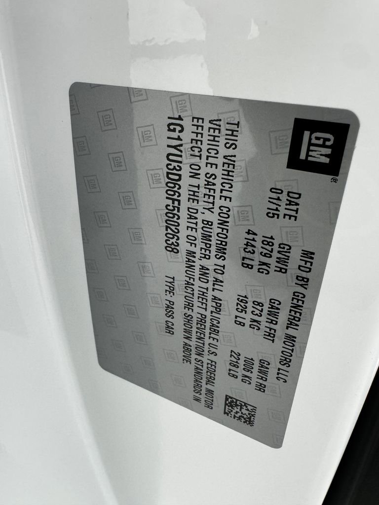 Used 2015 Chevrolet Corvette Z06 w/ 3LZ Preferred Equipment Group image 45