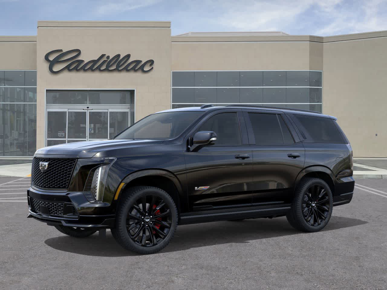 New 2026 Cadillac Escalade V w/ LPO, ONYX Package image 2