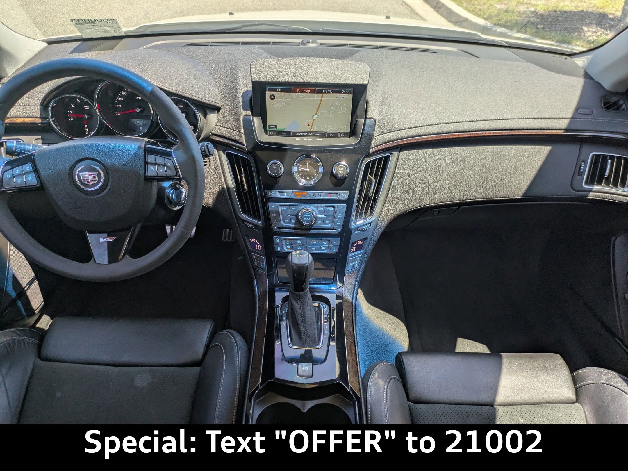 Used 2012 Cadillac CTS V w/ Wood Trim Package RWD image 17