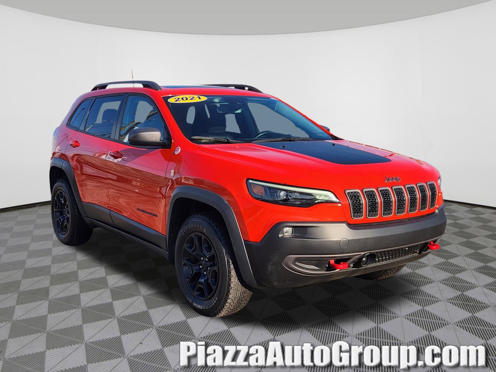 Used 2021 Jeep Cherokee Trailhawk w/ Sun, Sound & Nav Group image 1