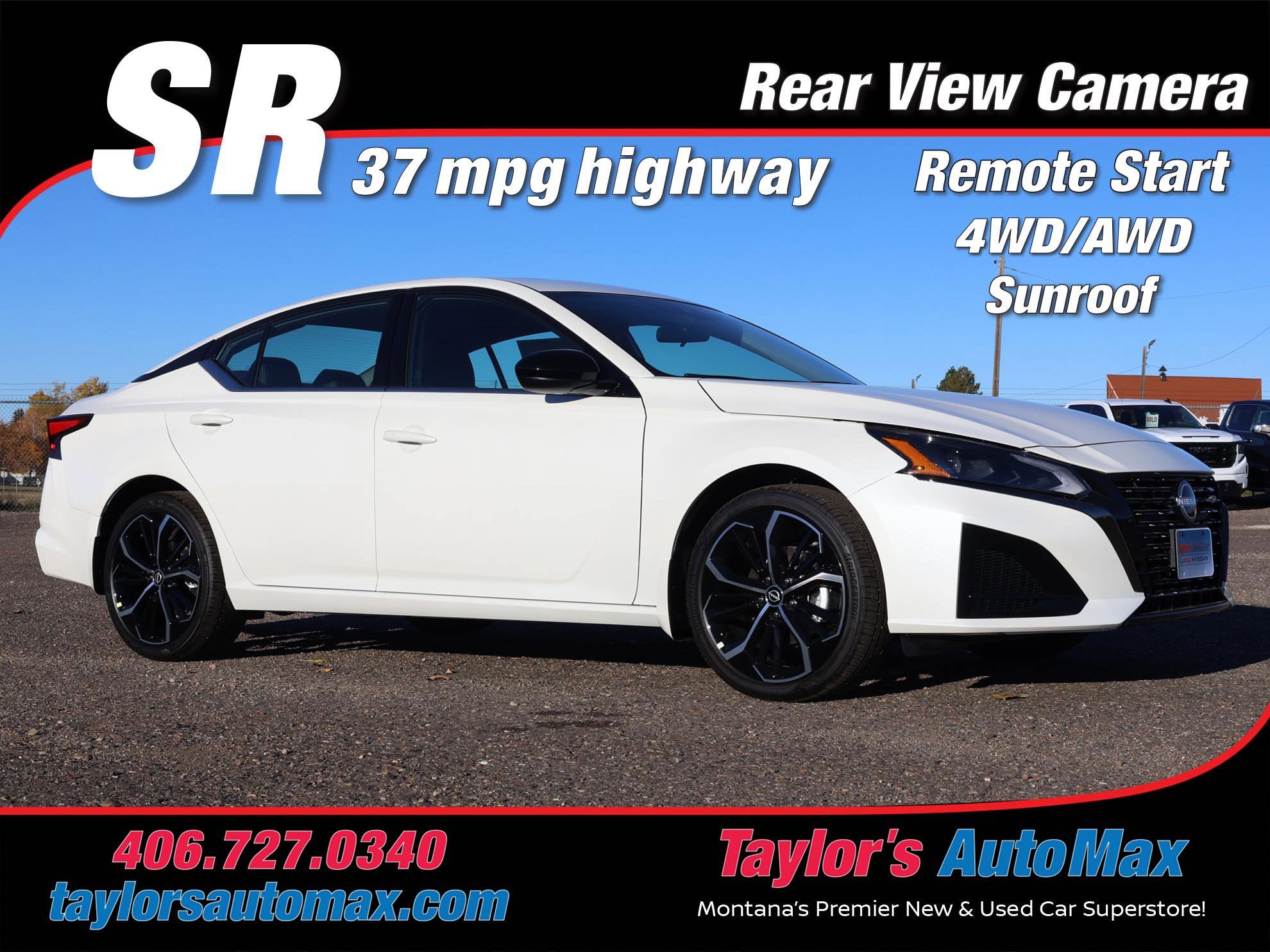 New 2025 Nissan Altima 2.5 SR w/ SR Premium Package