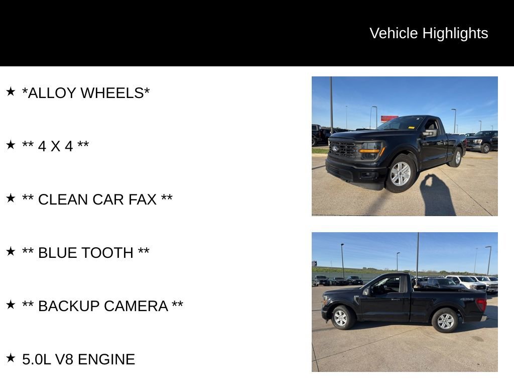 Used 2024 Ford F150 XL w/ Equipment Group 103A High image 4