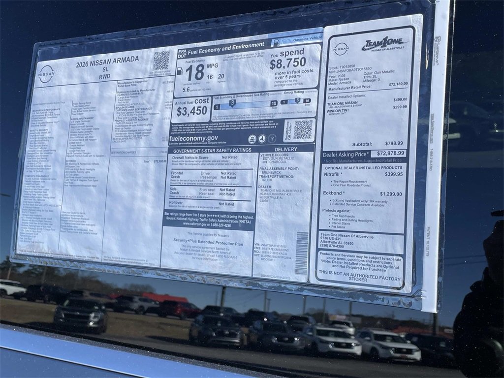New 2026 Nissan Armada SL image 19