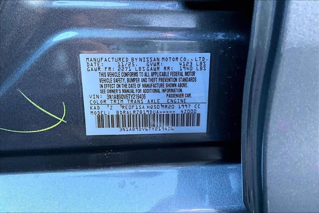 New 2026 Nissan Sentra SR image 14