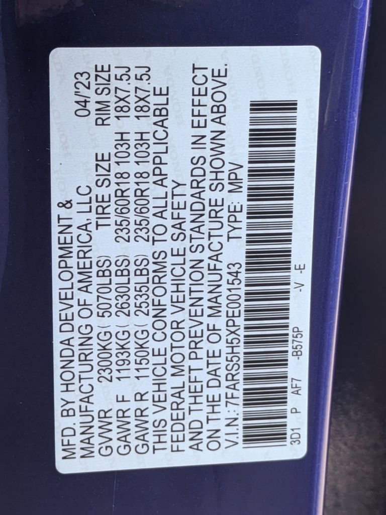 Certified 2023 Honda CR-V Sport image 25