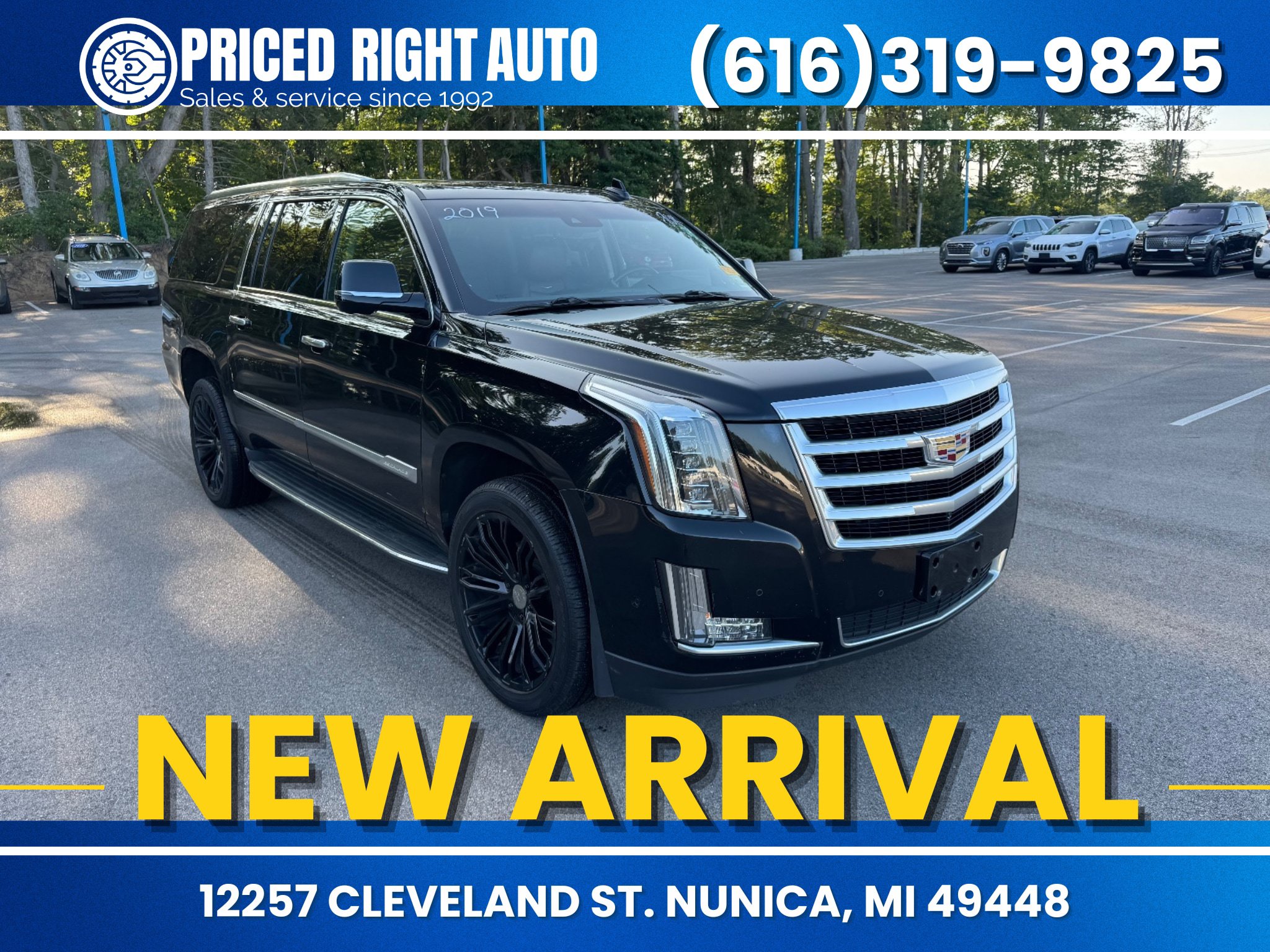Used 2019 Cadillac Escalade ESV Luxury