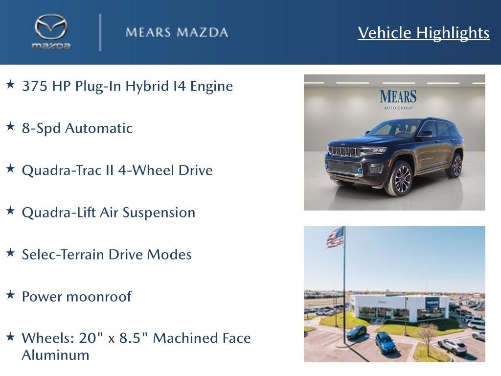 Used 2022 Jeep Grand Cherokee Overland image 2