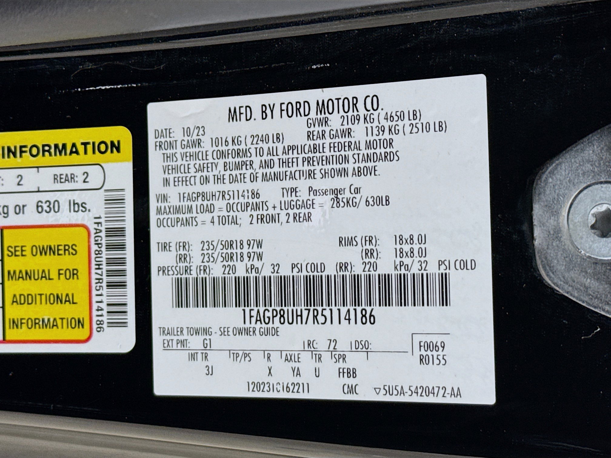 Used 2024 Ford Mustang Premium image 35