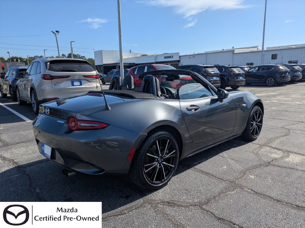 Certified 2024 MAZDA MX-5 Miata Grand Touring w/ Weather Package RWD image 5