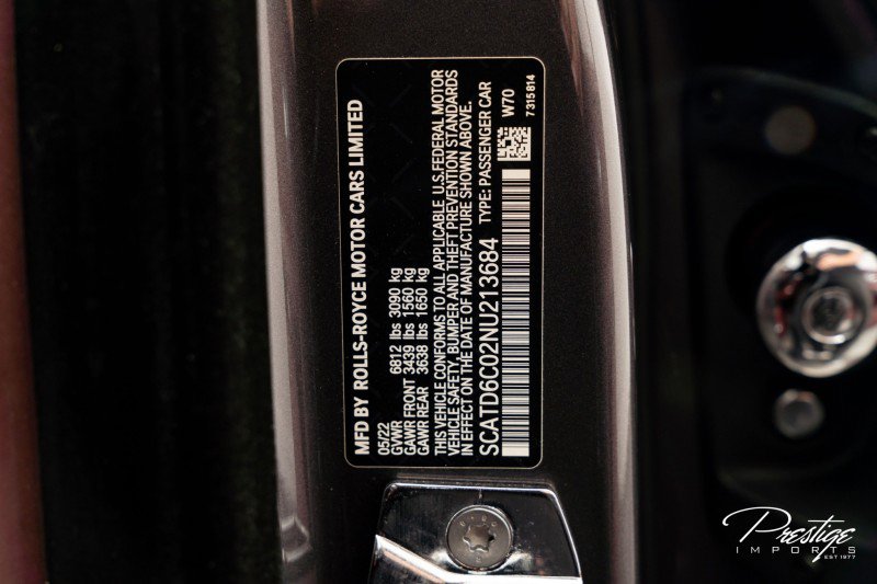 Used 2022 Rolls-Royce Ghost Black Badge image 62