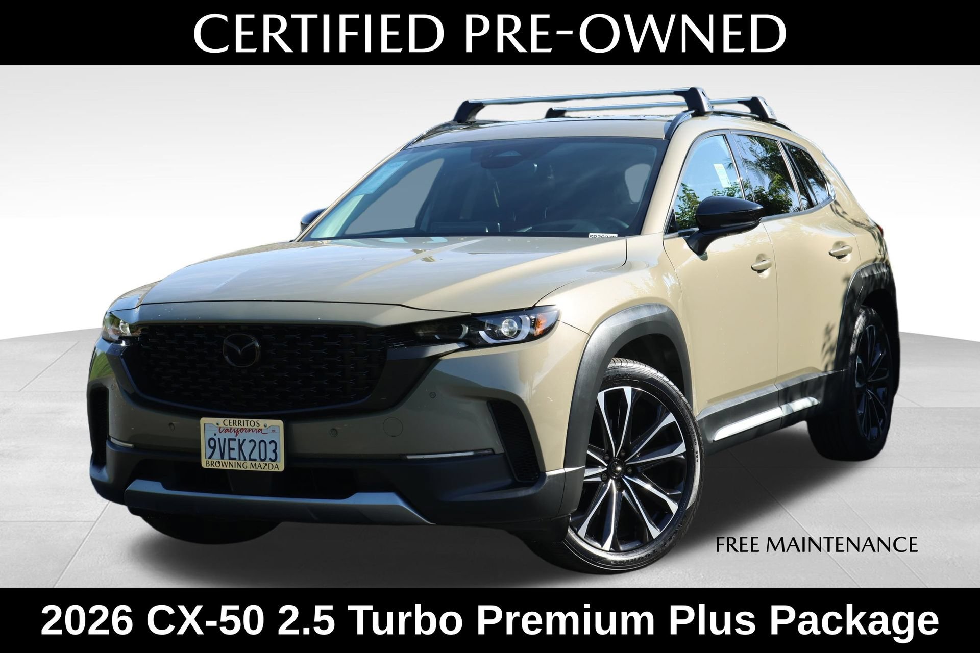 Certified 2026 MAZDA CX-50 2.5 Turbo w/ Accent Package