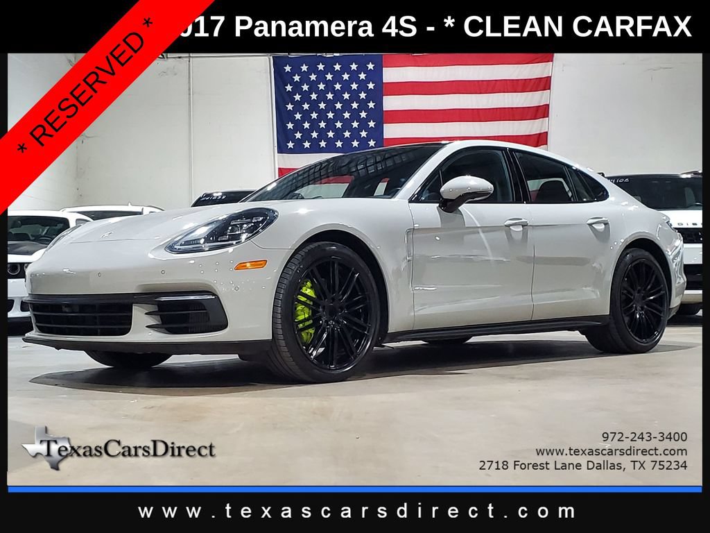 Used 2017 Porsche Panamera 4S