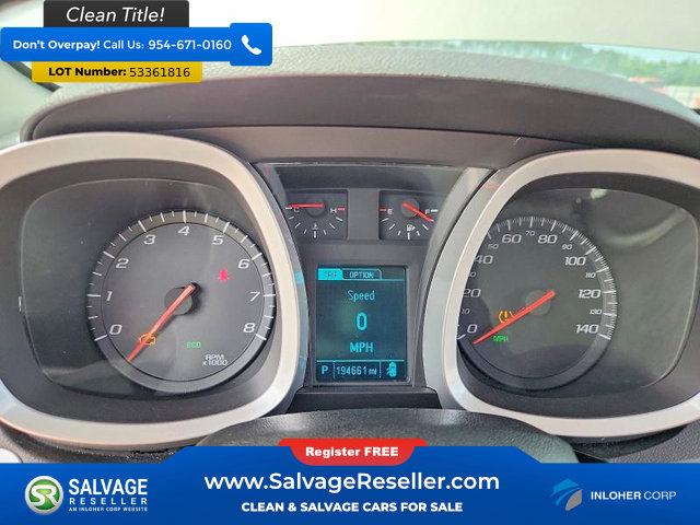 Used 2015 Chevrolet Equinox LT w/ Driver Convenience Package FWD image 12