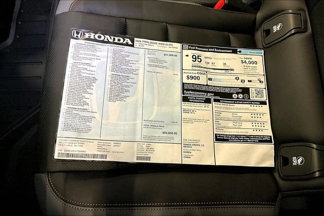 New 2026 Honda Prologue Elite image 14