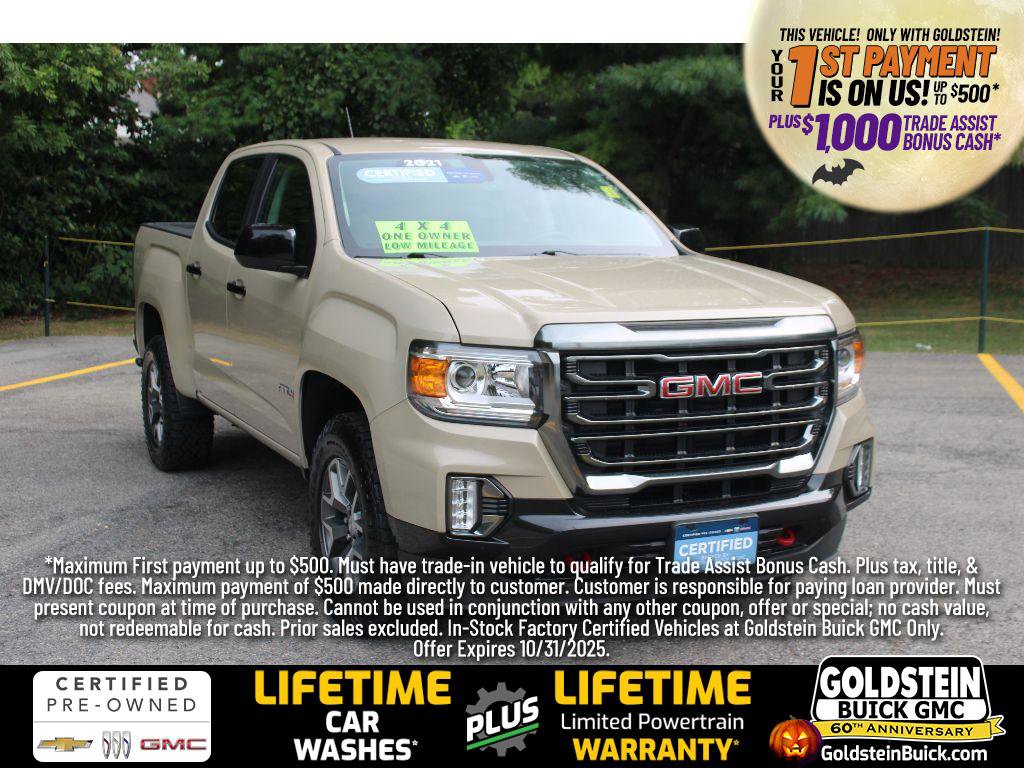 Certified 2021 GMC Canyon AT4 w/ Trailering Package