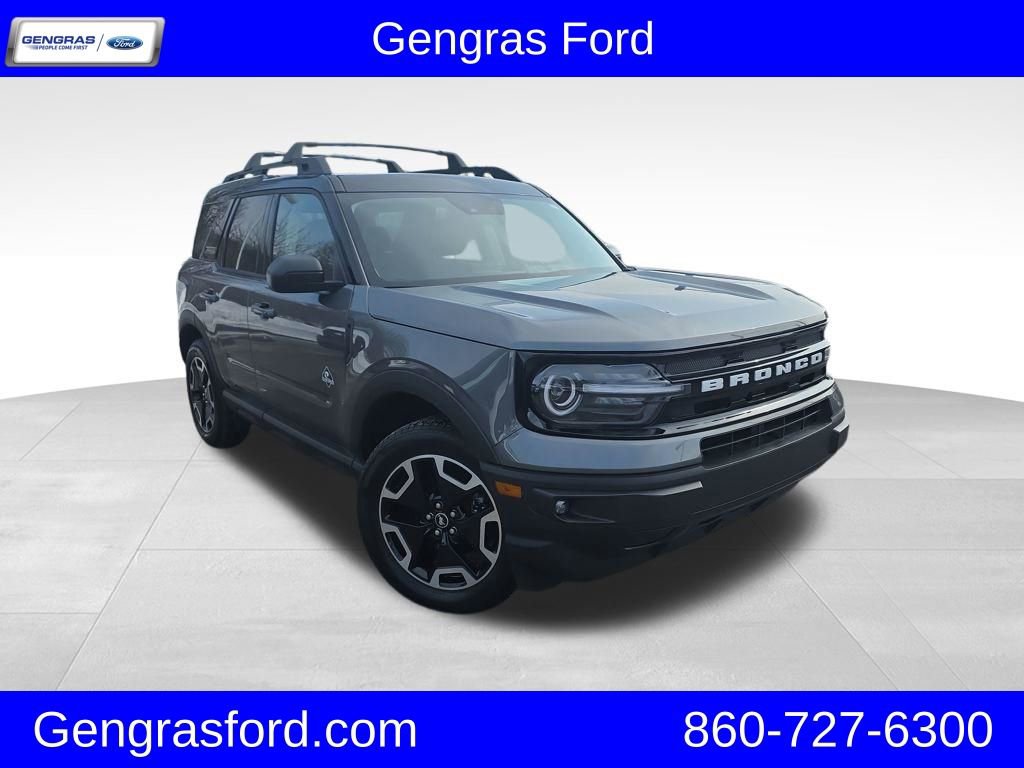 Certified 2024 Ford Bronco Sport Outer Banks w/ Tech Package