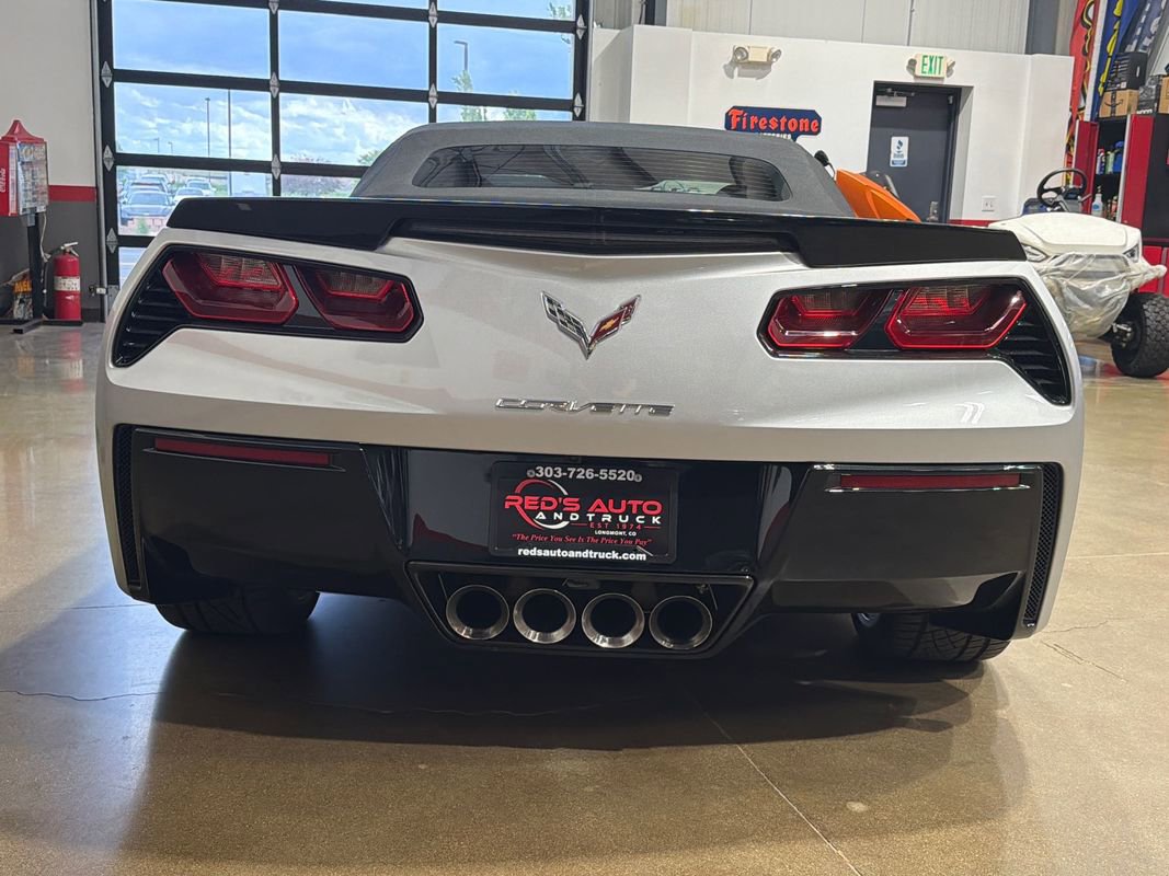 Used 2016 Chevrolet Corvette Stingray Convertible w/ 3LT Preferred Equipment Group RWD image 28