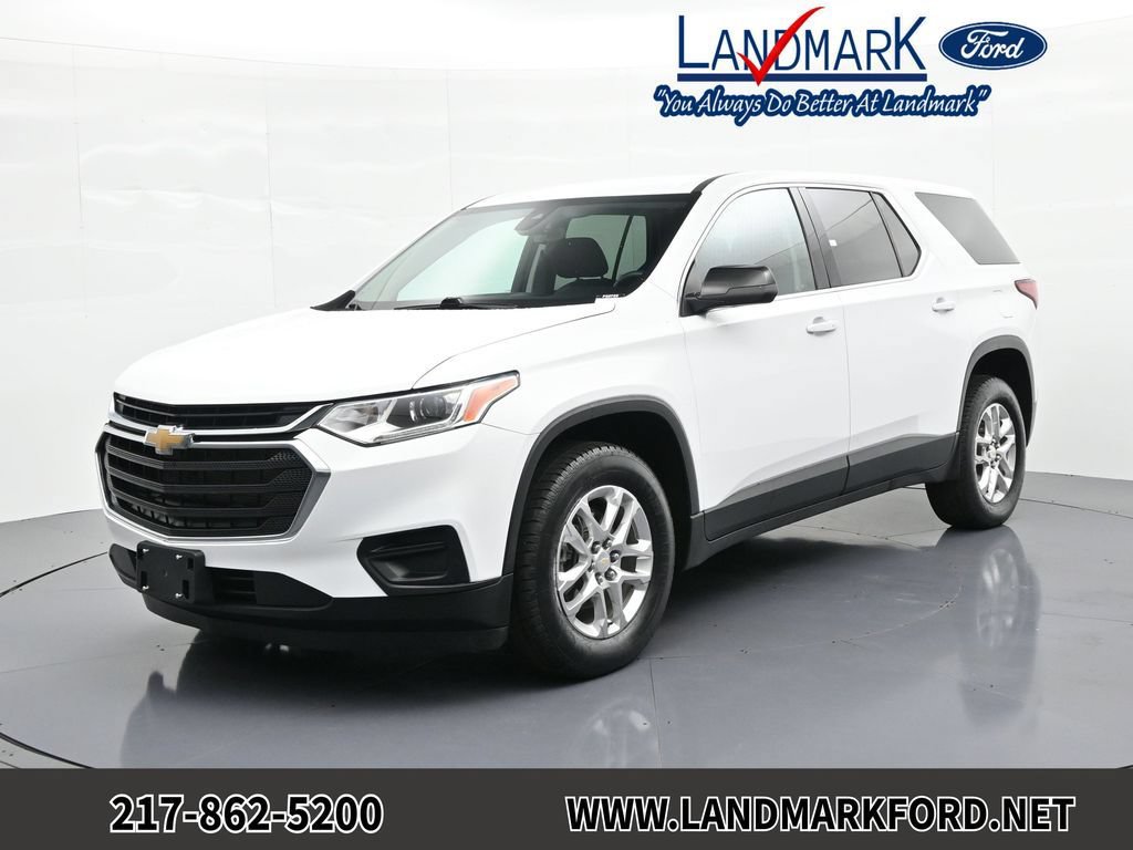 Used 2021 Chevrolet Traverse LS AWD/4WD image 1