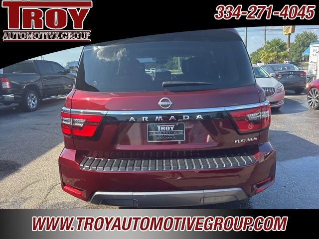 Used 2021 Nissan Armada Platinum w/ Captain's Chairs Package RWD image 12