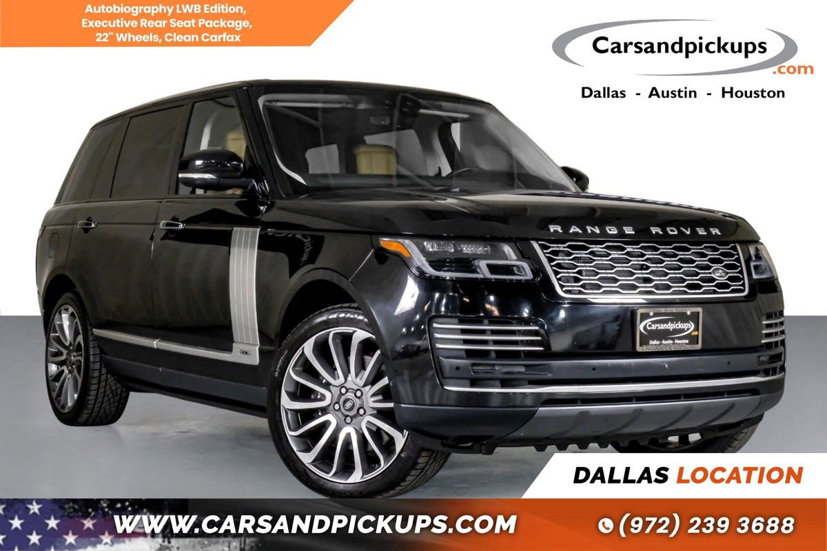 Used 2020 Land Rover Range Rover Long Wheelbase Autobiography