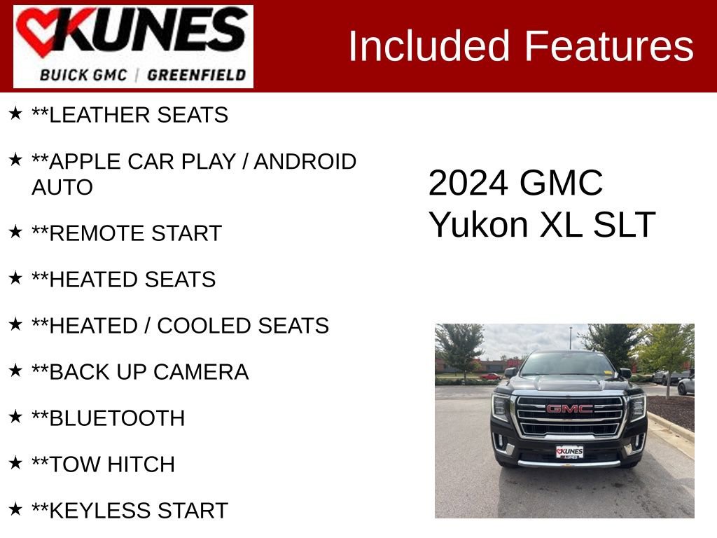 Used 2024 GMC Yukon XL SLT image 2